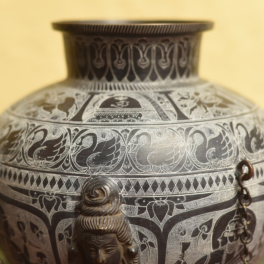 Antiquities from Khajuraho | Shiva Kalash